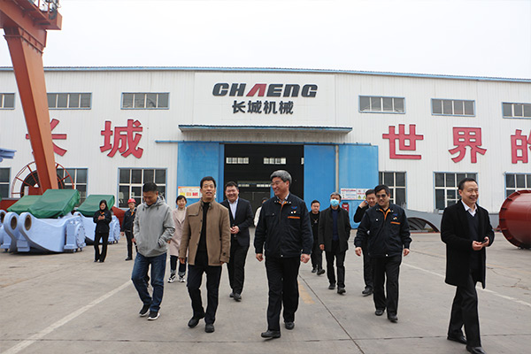 河南省商務廳領導蒞臨新鄉(xiāng)長城機械實地核查電子商務發(fā)展情況